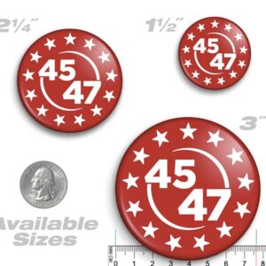 47th President Donald Trump TRUMP VANCE 2024 Button