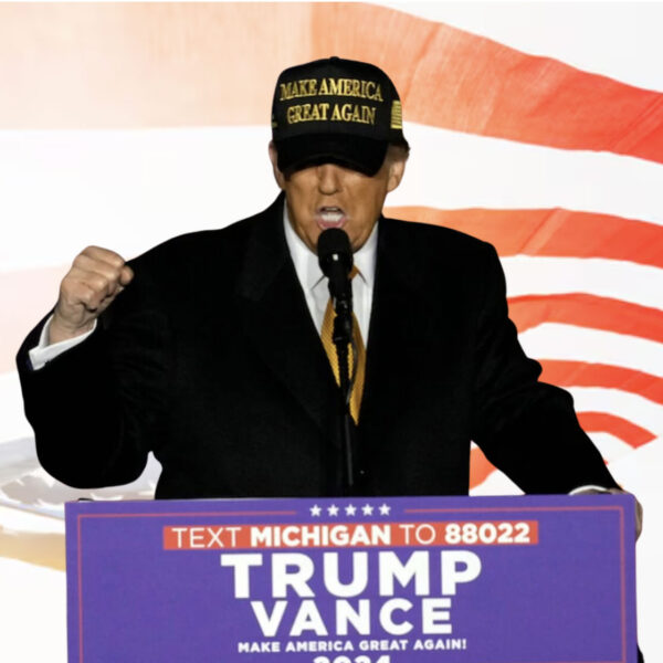 Black Gold Dark MAGA Hat