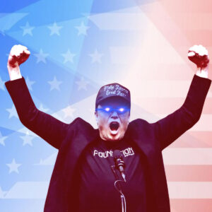 Black Gothic Maga Elon Musk Hat