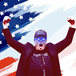 Black Gothic Maga Hat