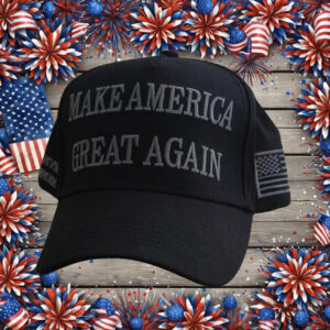 Black MAGA Baseball Hat Make America Great Again Trump Elon Musk Hat