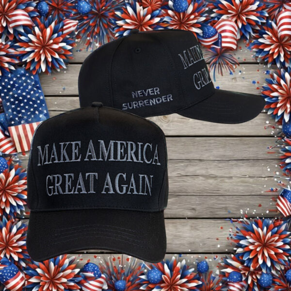 Black MAGA Baseball Hat Make America Great Again Trump Elon Musk Hat