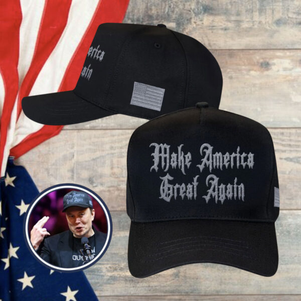 Dark Gothic MAGA Hat