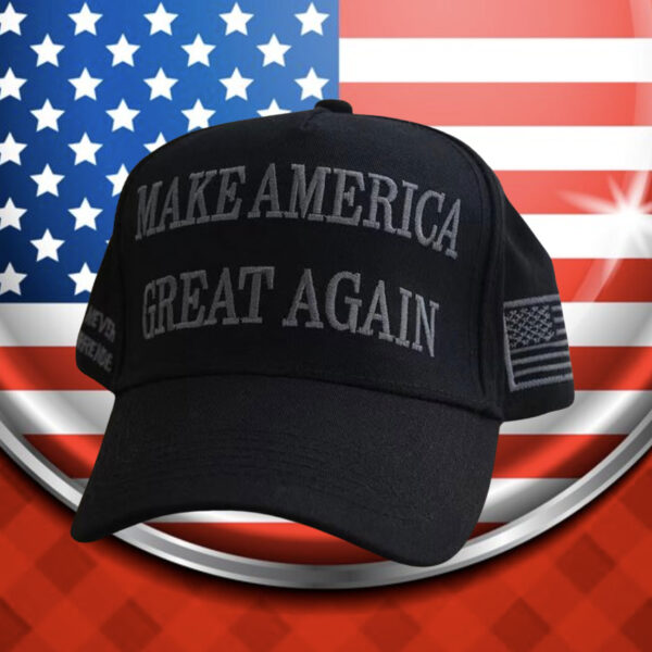 Dark MAGA Cap Make America Great Again