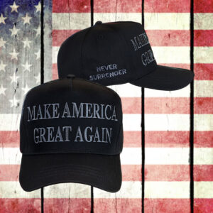 Dark MAGA Trump X Elon Musk Trucker Hat