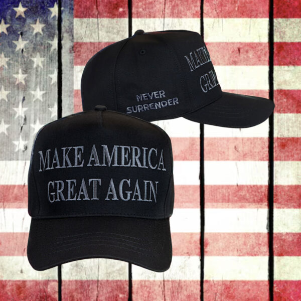 Dark MAGA Trump X Elon Musk Trucker Hat