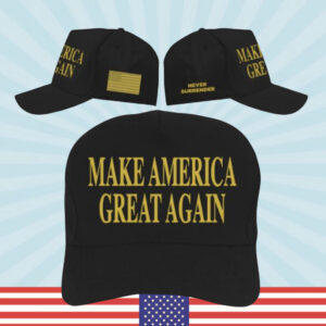 Donald Trump 45-47 Never Surrender MAGA Hat