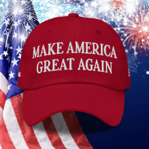 Donald Trump Christmas MAGA Hat