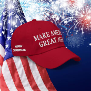 Donald Trump Christmas MAGA Hat