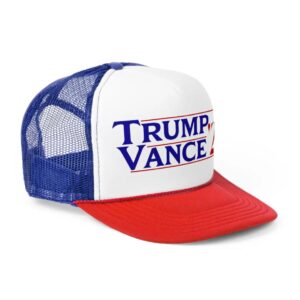 Donald Trump JD Vance Campaign Trucker Hat Trump Vance 2024 MAGA