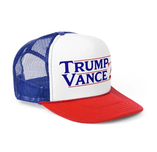 Donald Trump JD Vance Campaign Trucker Hat Trump Vance 2024 MAGA