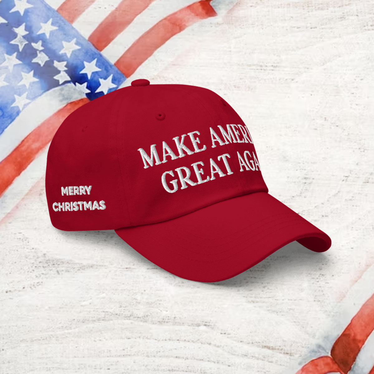 Donald Trump Xmas MAGA Hat