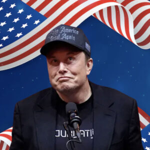 Elon Musk Black Gothic Maga Hat