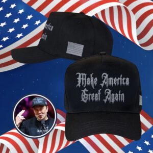 Elon Musk Black Gothic Maga Hat