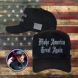 Elon Musk Dark Gothic MAGA Hat