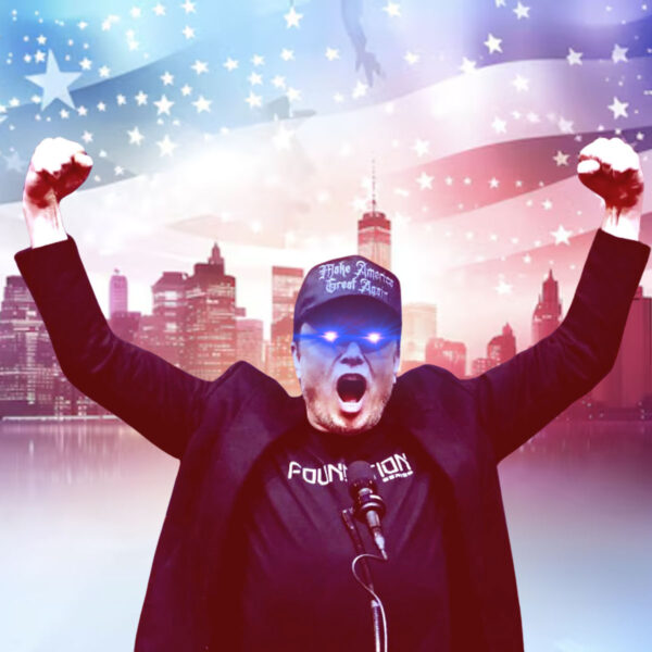 Elon Musk Dark Gothic MAGA Hat, MAGA Hat, Dark MAGA Cap, Elon Musk Cap