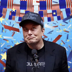 Elon Musk's Dark MAGA Hat