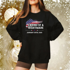Ending Of A Nightmare January 20th 2025 Flag T-Shirt
