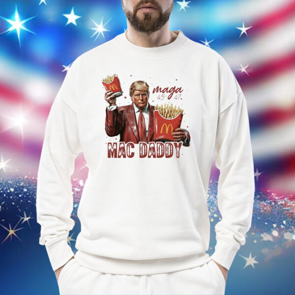 Funny trump fries making fries humor middle class Kamala election maga 2024 voter republican fast food Mac daddy hamburger