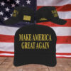 Gold Dark MAGA Hat