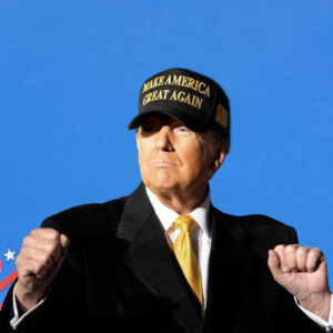 Gold Dark MAGA Hat Trump Gold MAGA Hat Black with Gold Embroidery