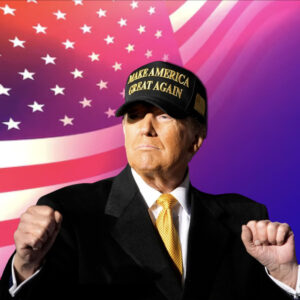 Make America Great Again 2024 Gold Dark MAGA Hat