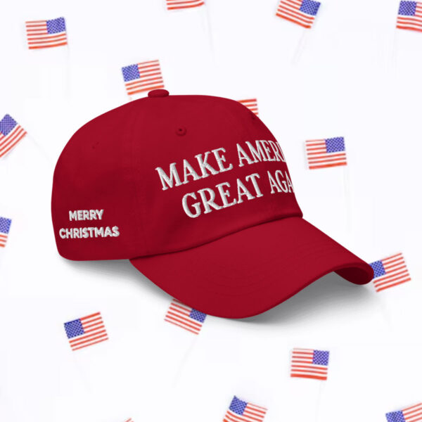 Official Donald Trump Merry Christmas Red MAGA Hat