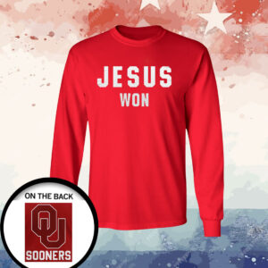 Oklahoma Football 2024 Jesus Won Shirt