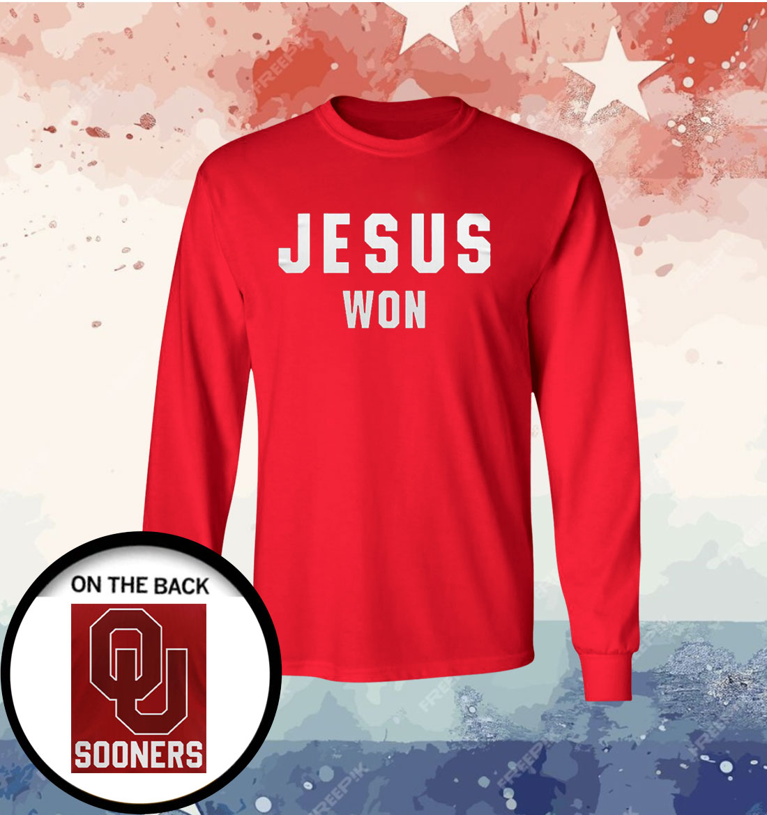 Oklahoma Football 2024 Jesus Won Shirt
