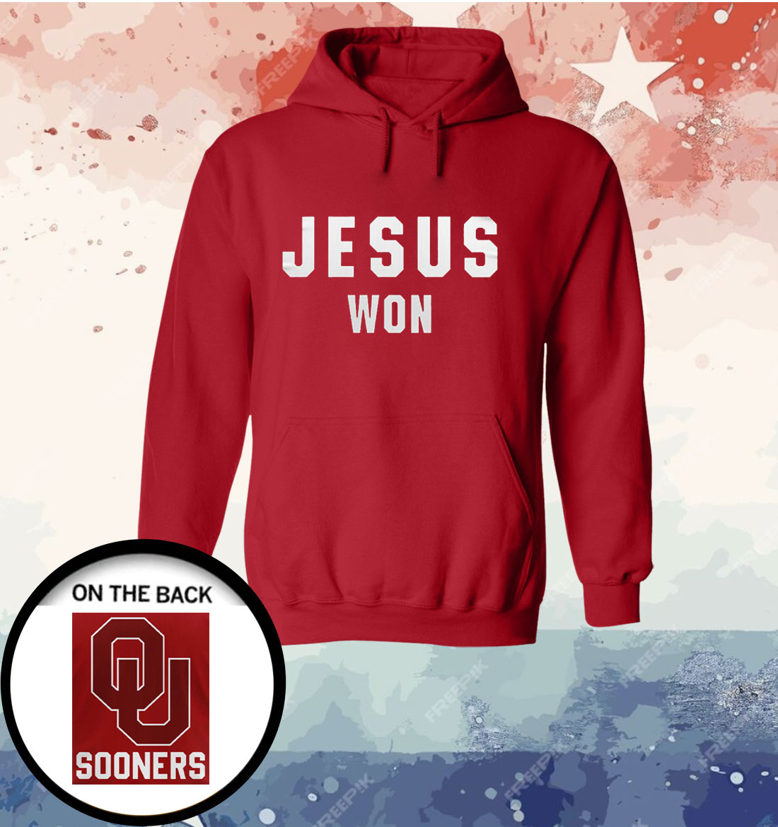Oklahoma Football 2024 Jesus Won Shirt