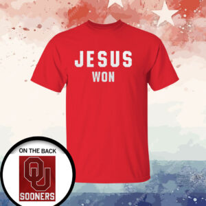 Oklahoma Football 2024 Jesus Won Shirt