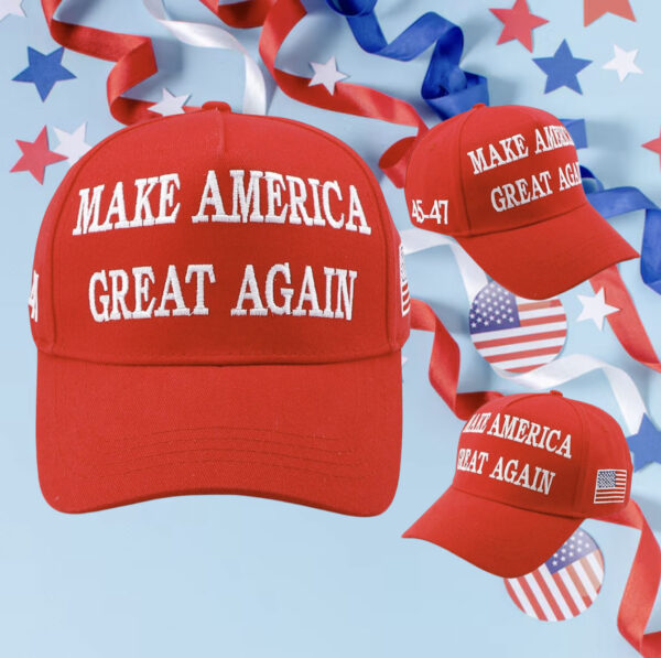Presidential Election 2024 Trump 45-47 MAGA Hat