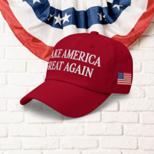 Red Trump Merry Christmas MAGA Hat