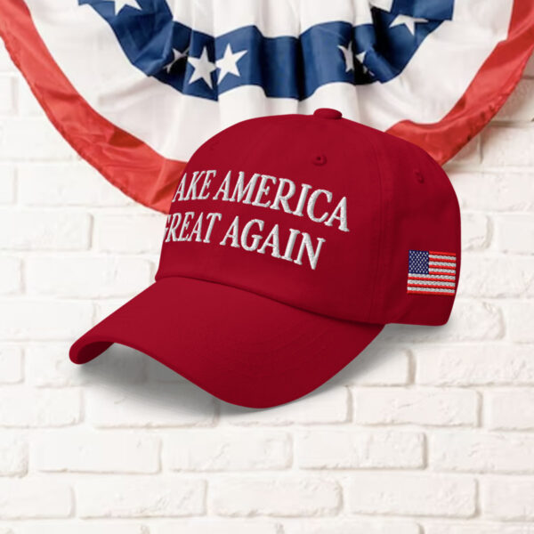 Red Trump Merry Christmas MAGA Hat