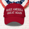 Red Trump Merry Christmas MAGA Hat