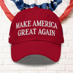 Red Trump Merry Christmas MAGA Hat