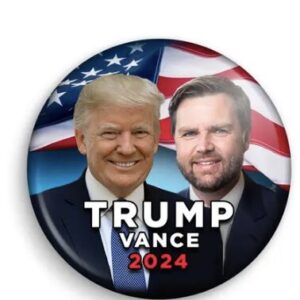 TRUMP VANCE 2024 Button