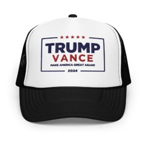 TRUMP VANCE 2024 MAGA Trump 2024 America Hat Trucker Hat Republican Trucker Hat