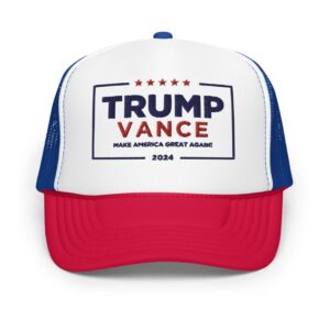 TRUMP VANCE 2024 MAGA Trump 2024 America Hat Trucker Hat Republican Trucker Hat