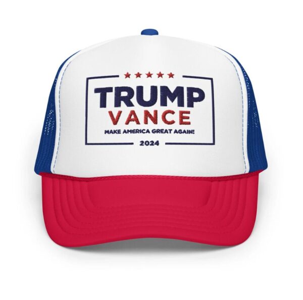 TRUMP VANCE 2024 MAGA Trump 2024 America Hat Trucker Hat Republican Trucker Hat