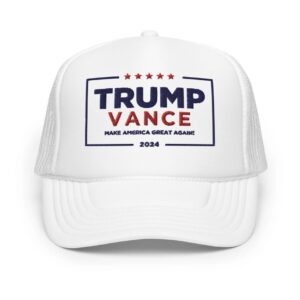 TRUMP VANCE 2024 MAGA Trump 2024 America Hat Trucker Hat Republican Trucker Hat