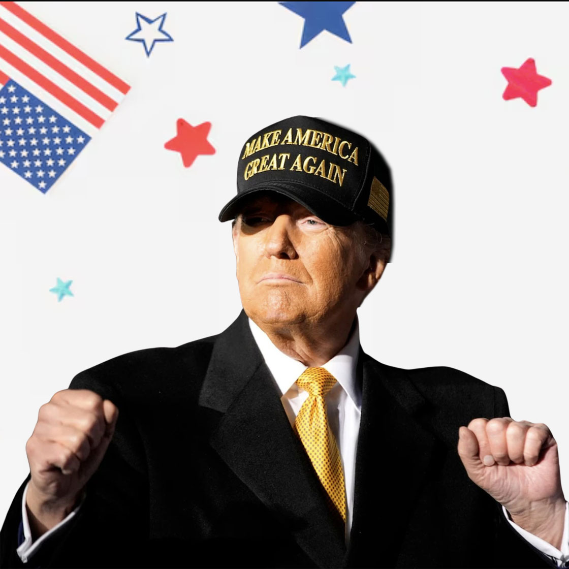 Team Trump GOLD DARK MAGA HAT