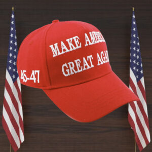 Trump 2024 45-47 Flag Donald Trump Hat
