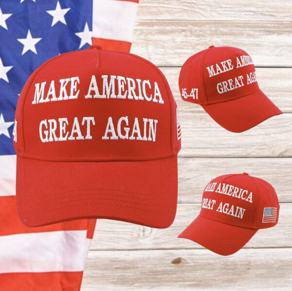 Trump 2024 45-47 MAGA Hat Make America Great Again Hat