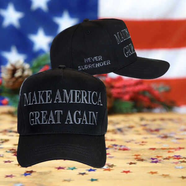 Trump 2024 Dark MAGA Make America Great Again Hat