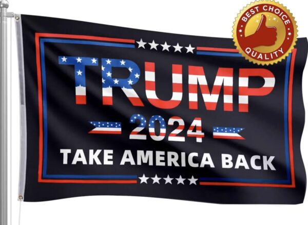 Trump 2024 Take America Back Flag