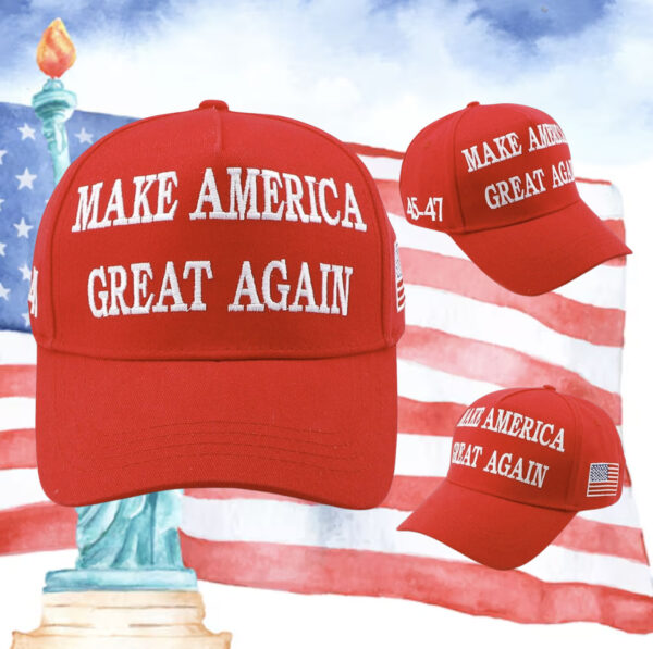 Trump 45-47 MAGA Hat
