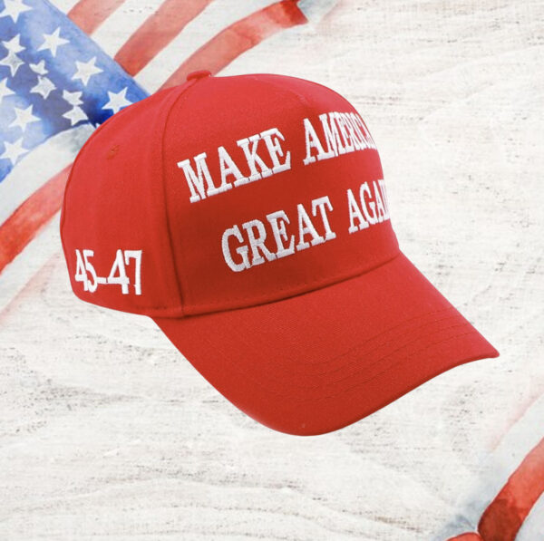 Trump 45-47 MAGA Presidential Election Hat
