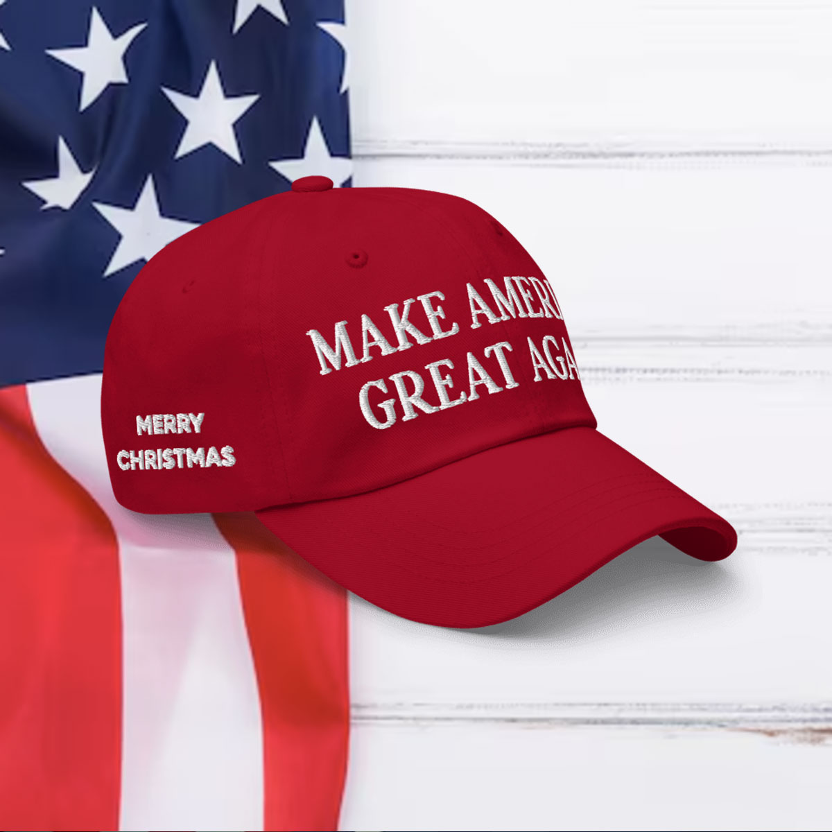 Trump 47 Merry Christmas MAGA Hat