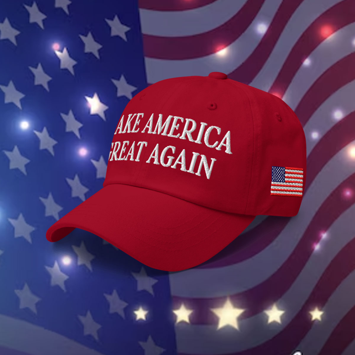 Trump Christmas MAGA Hat